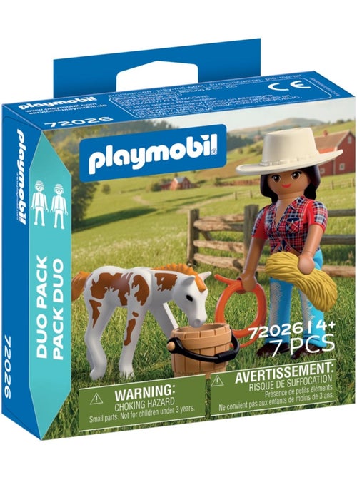 DuoPack Cavalière avec poulain - Kiabi