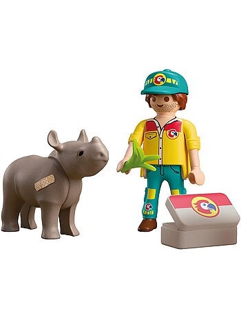 DuoPack Soigneur et rhinocéros