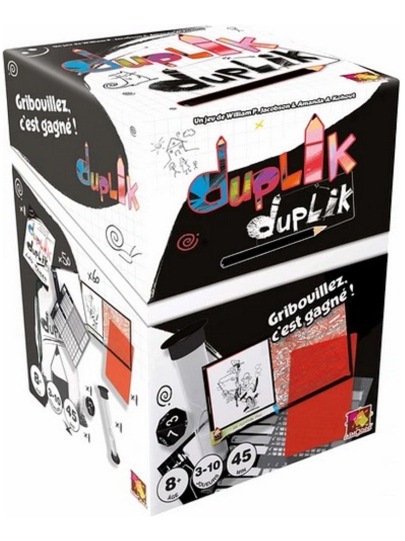 Duplik - jeux d ambiance dessin Rouge - Kiabi