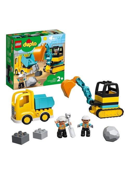 Duplo - Le camion et la pelleteuse - Kiabi
