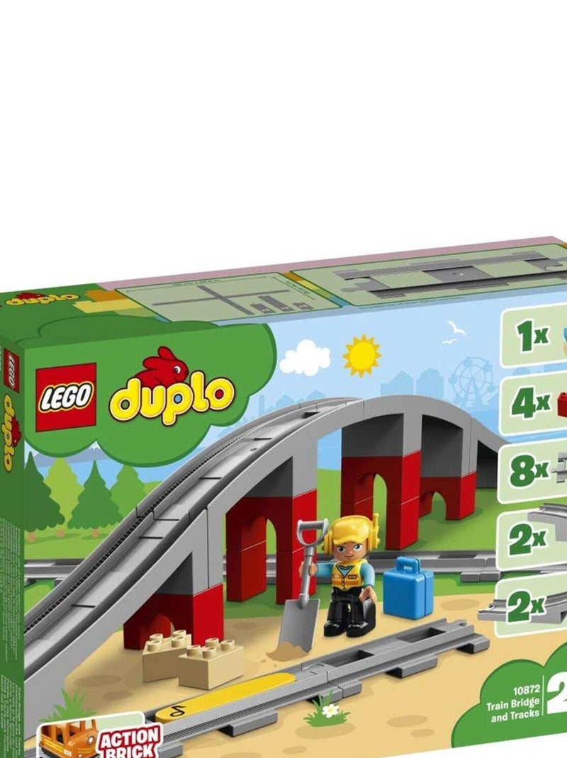 DUPLO - Les rails et le pont du train N/A - Kiabi