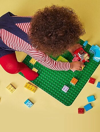 Duplo La plaque de construction verte