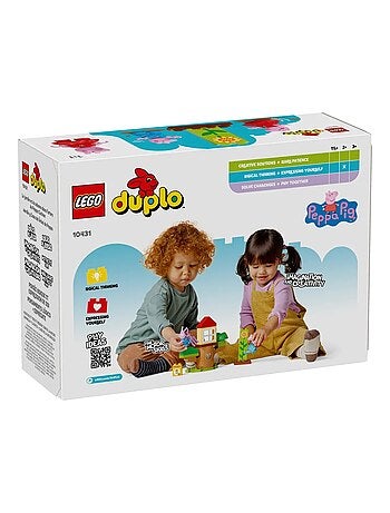 Duplo Le jardin et la cabane dans l'arbre de Peppa Pig