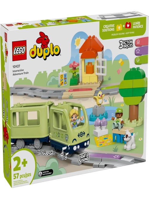 Duplo Le train d'aventures interactif - Kiabi