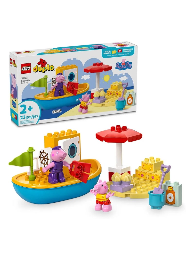 Duplo Le voyage en bateau de Peppa Pig Multicolore - Kiabi