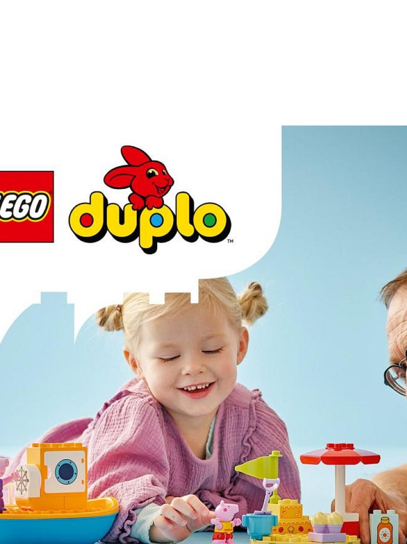 Duplo Le voyage en bateau de Peppa Pig Multicolore - Kiabi