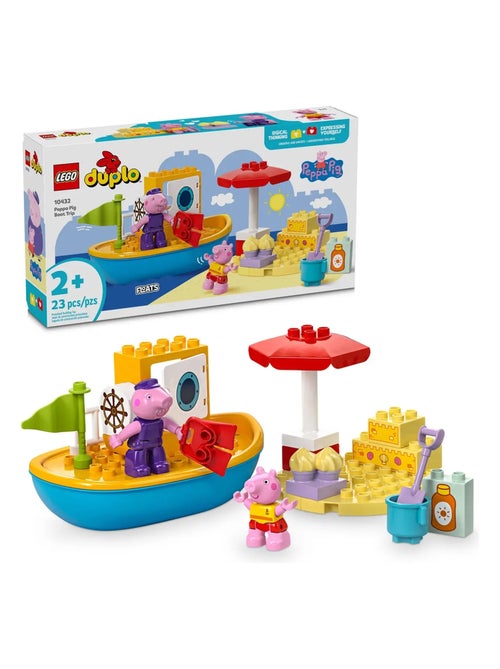 Duplo Le voyage en bateau de Peppa Pig - Kiabi
