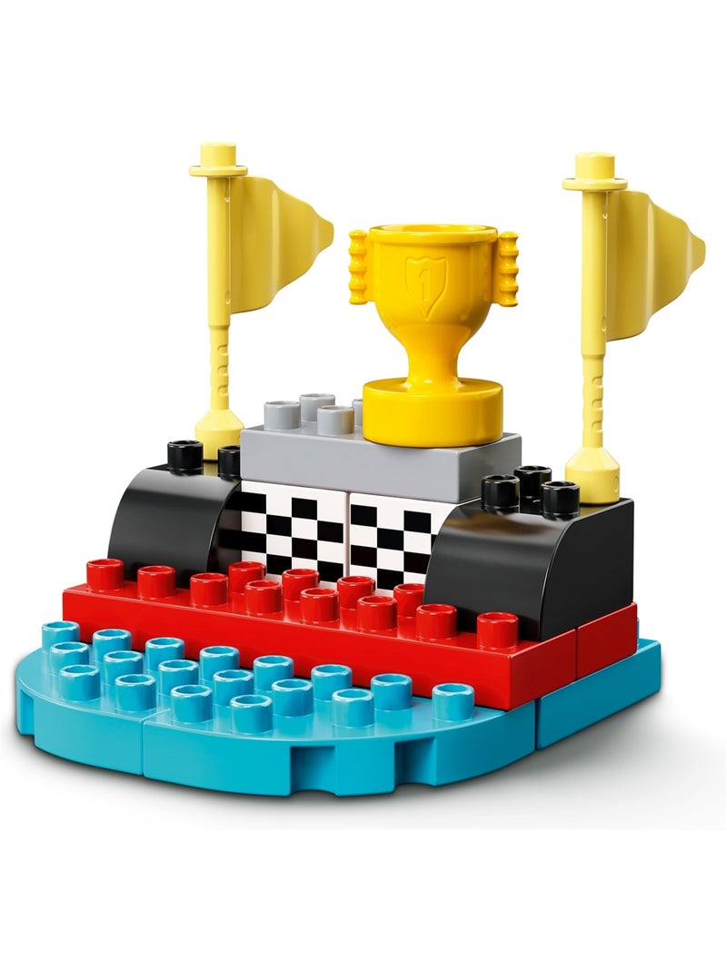 Duplo Les voitures de course Multicolore - Kiabi