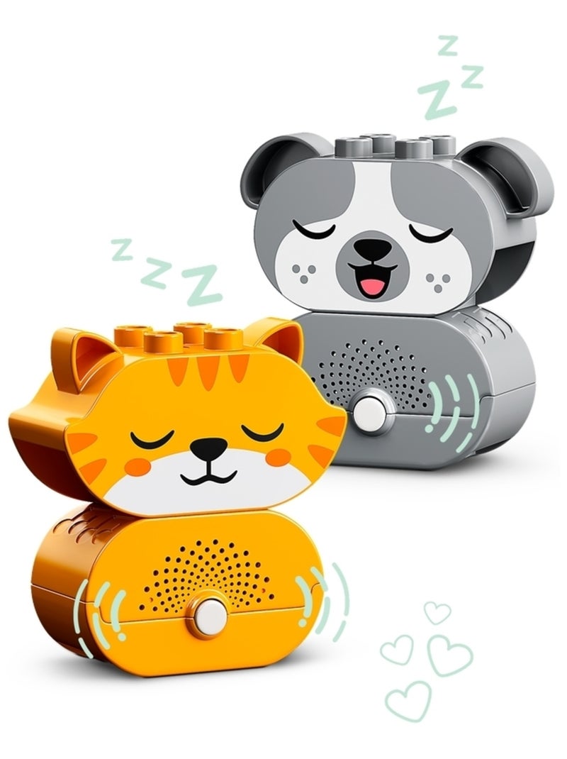 Duplo Mes premiers chiot et chaton avec effets sonores Multicolore - Kiabi