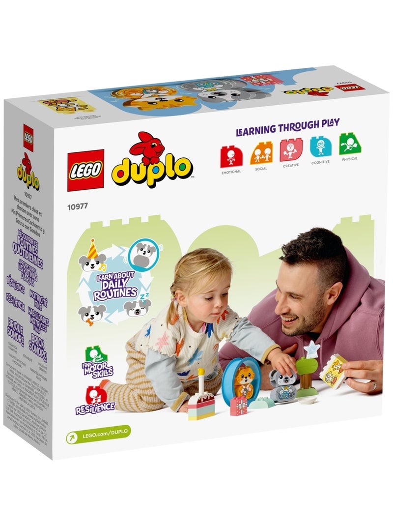 Duplo Mes premiers chiot et chaton avec effets sonores Multicolore - Kiabi