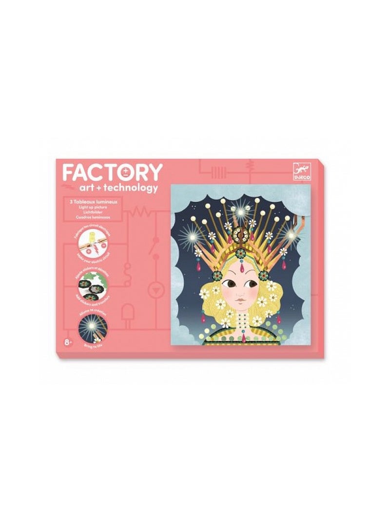 E Paper Kit Tableaux Lumineux Couronnees N/A - Kiabi