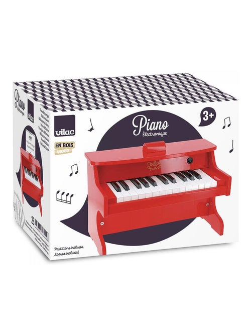 E-piano rouge - Kiabi