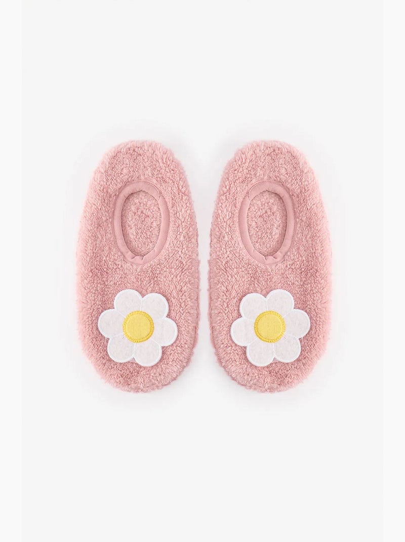 E pretty flower chaussettes-pantoufles penti Rose - Kiabi