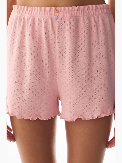 E sleep mode short de pyjama pointel penti - Kiabi E sleep mode short de pyjama pointel penti - Kiabi