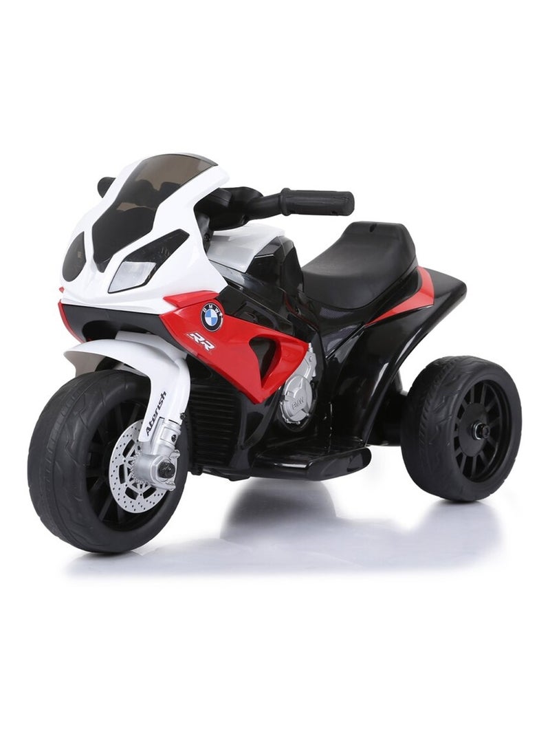E Street Bike BMW rouge 6V 4AH siège en cuir Rouge - Kiabi