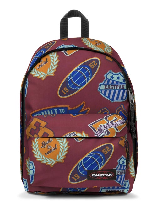 Eastpak Sac à dos Out Of Office Clash Burgundy - Kiabi