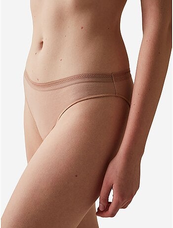 Easy coton trim slip penti