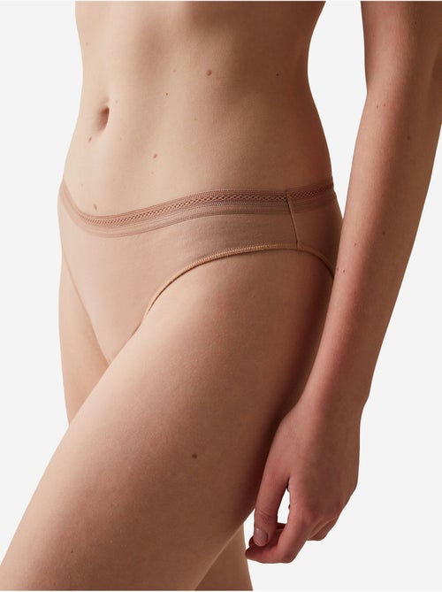 Easy coton trim slip penti - Kiabi Easy coton trim slip penti - Kiabi