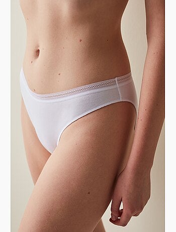 Easy coton trim slip penti