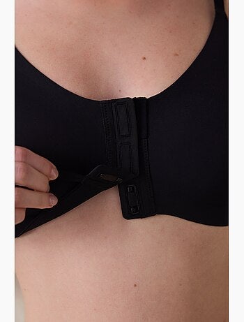 Easy open soutien-gorge triangle sans armatures à ouverture devant penti