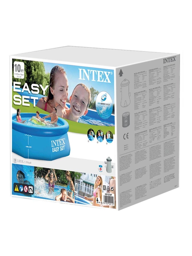 Easy Set Pool® Ø 305 x 76cm mit Kartuschenfilteranlage Bleu - Kiabi