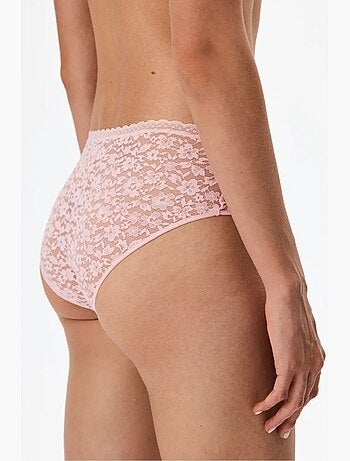 Easy slip hipster en dentelle à fleurs penti