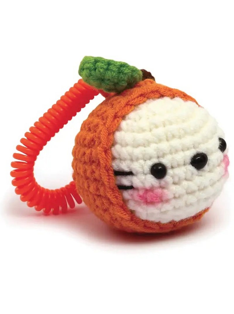 Easygurumi - clementine porte cles Orange - Kiabi