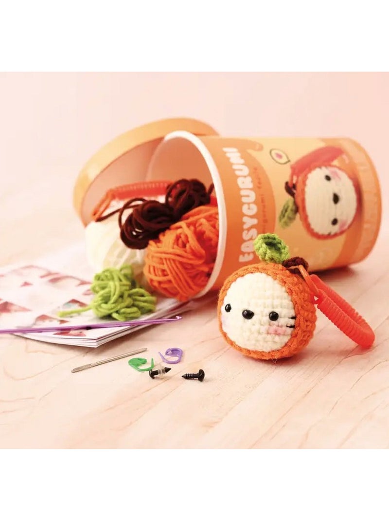 Easygurumi - clementine porte cles Orange - Kiabi