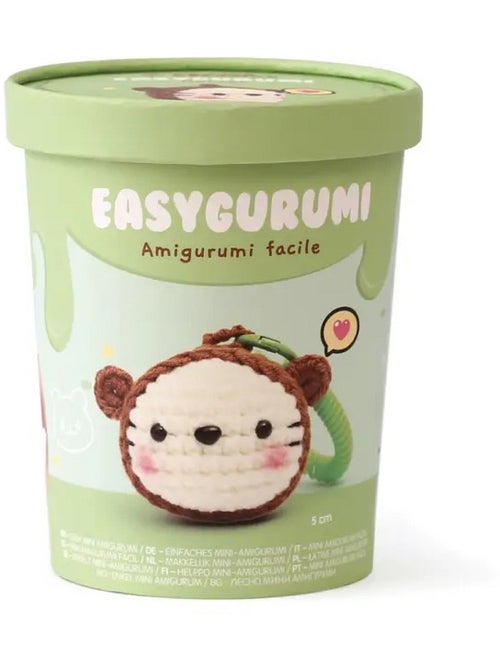 Easygurumi - ourson porte cles - Kiabi