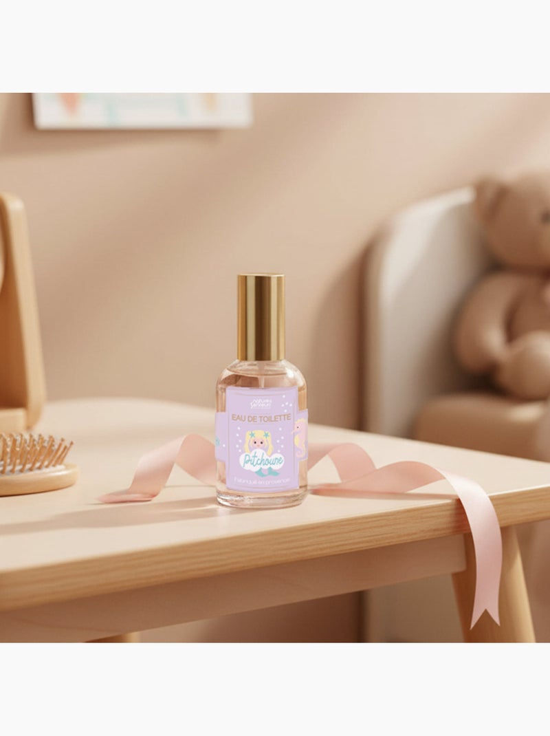 Eau de toilette fille pailletée 50 ml Rose clair - Kiabi
