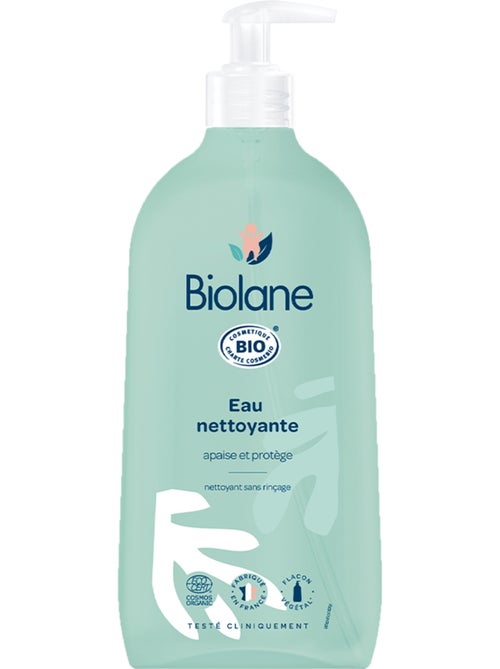 Eau nettoyante certifiée biologique 500ml biolane - Kiabi