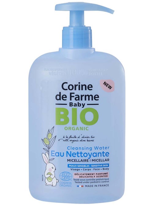 Eau Nettoyante Micellaire Parfumée Bébé Certifiée Bio - Éco Pack x9 - Kiabi