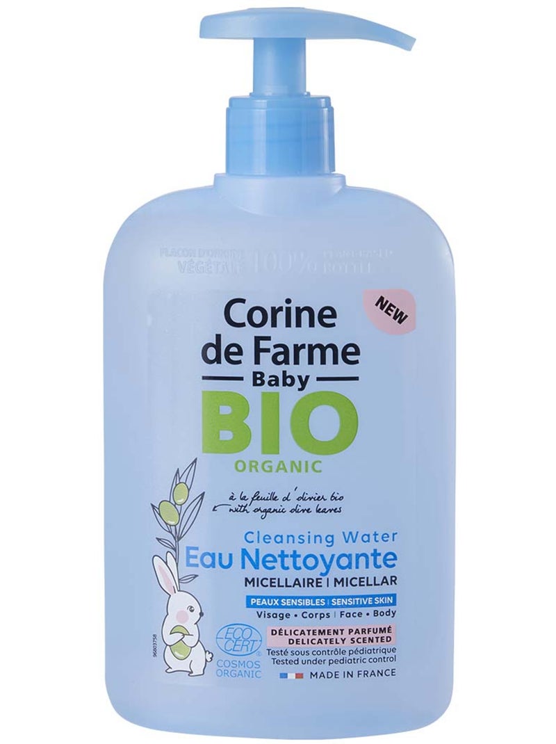 Eau Nettoyante Micellaire Parfumée Bébé Certifiée Bio - Éco Pack x9 Blanc Multicolore - Kiabi