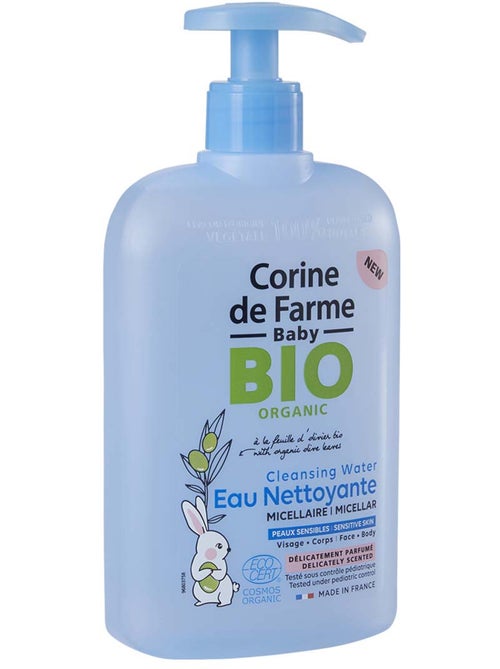 Eau Nettoyante Micellaire Parfumée Bébé Certifiée Bio - Éco Pack x9 - Kiabi