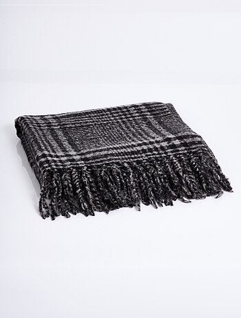 Echarpe à franges chaude à carreaux - afibel