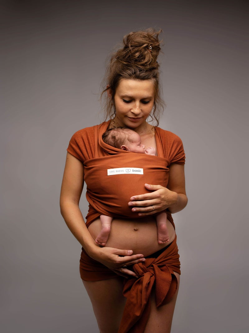 Écharpe BASIC - Fibres BIO - Fauve Marron clair - Kiabi