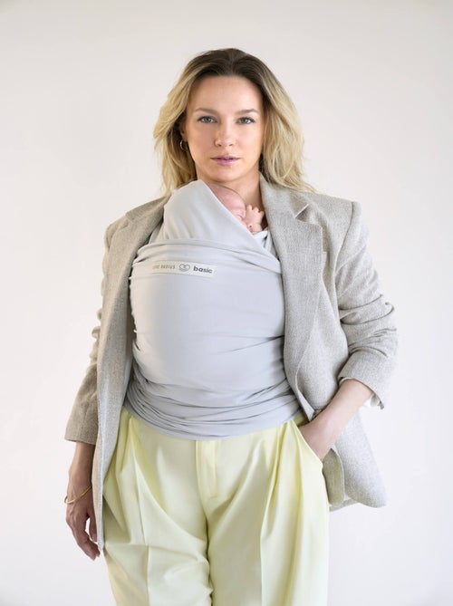 Écharpe BASIC - Fibres BIO - Perle - Kiabi