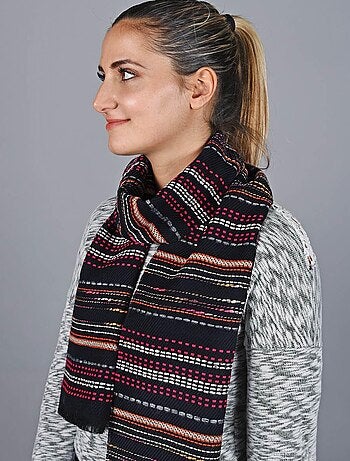 Echarpe Beltza - Fabriqué en France