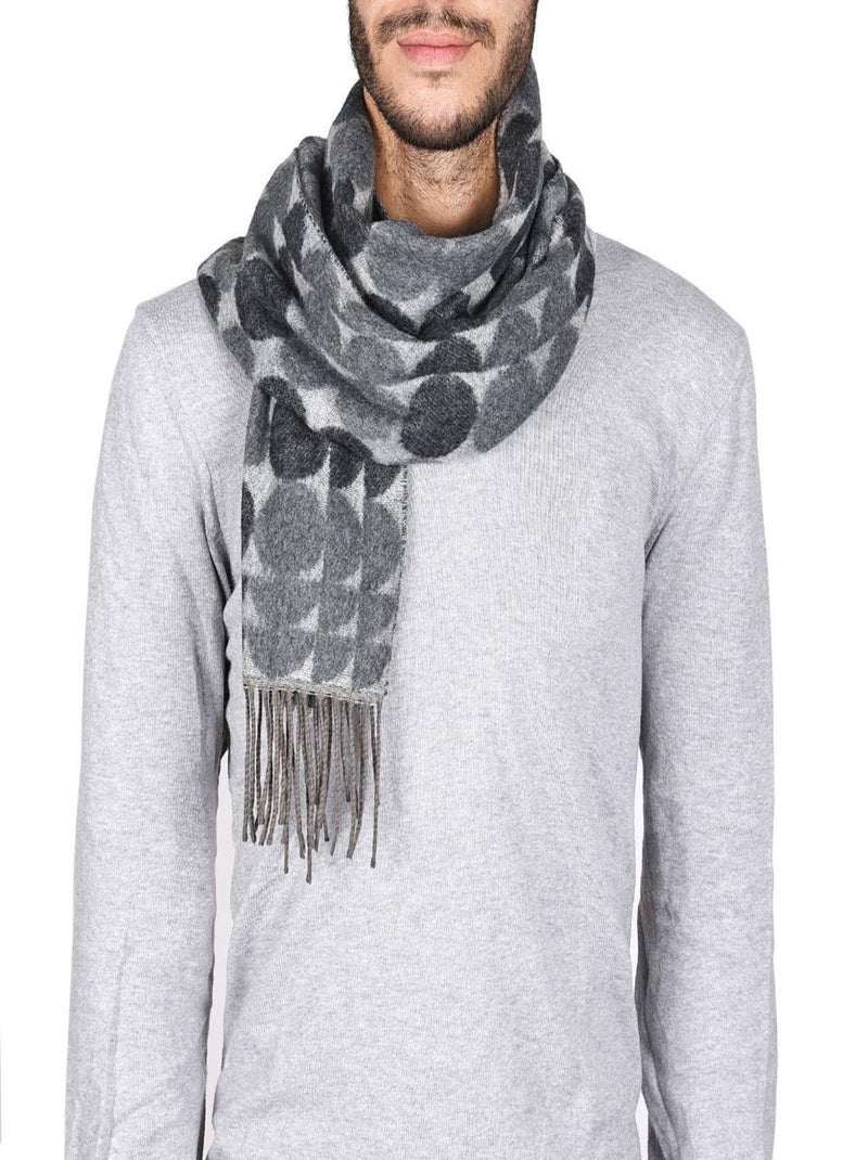 Echarpe Bubble - Made in France Gris - Kiabi