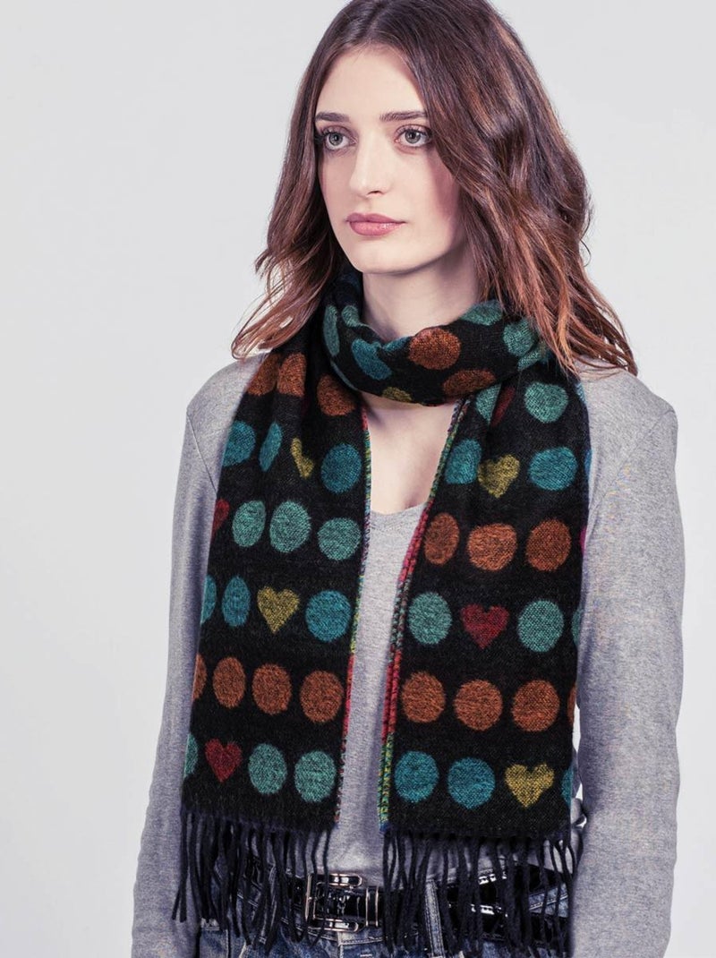 Echarpe Cashcryl Glam - Fabriqué en France Bleu - Kiabi