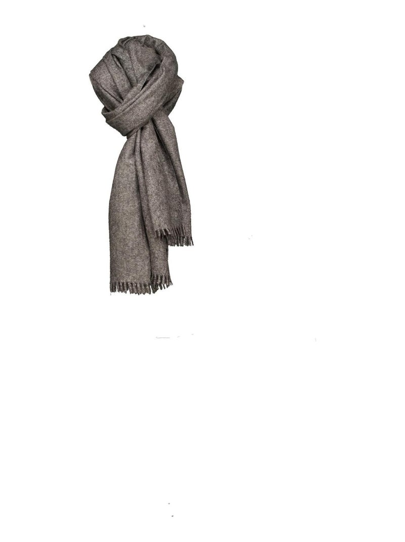 Echarpe chinée , douce et légère 'Deeluxe' Gris - Kiabi