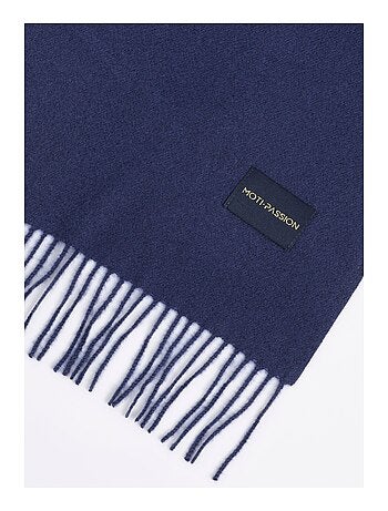 Echarpe classique à franges avec laine - AFIBEL