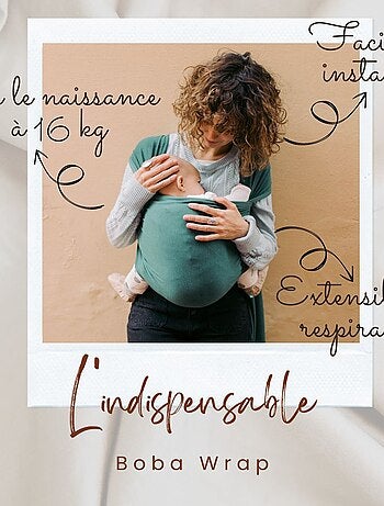 Echarpe de portage Boba Wrap Bleu Marine