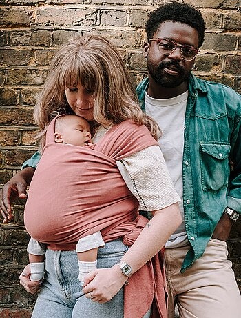 Echarpe de portage Boba Wrap Dusty Pink