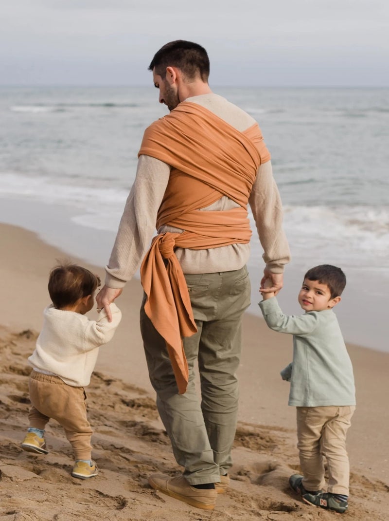Echarpe de portage boba wrap fox Marron clair - Kiabi