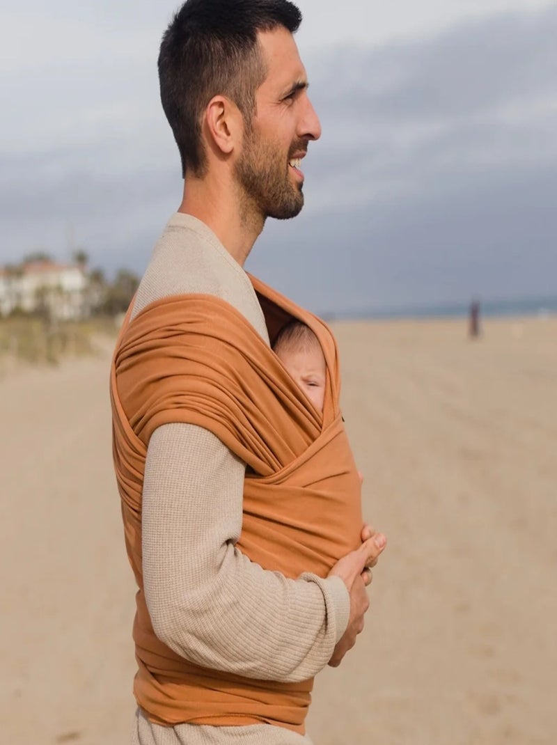 Echarpe de portage boba wrap fox Marron clair - Kiabi