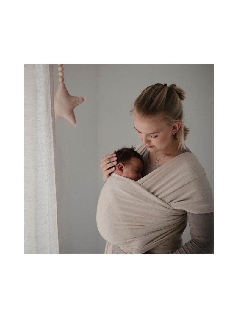 Echarpe de portage en coton Beige - Kiabi