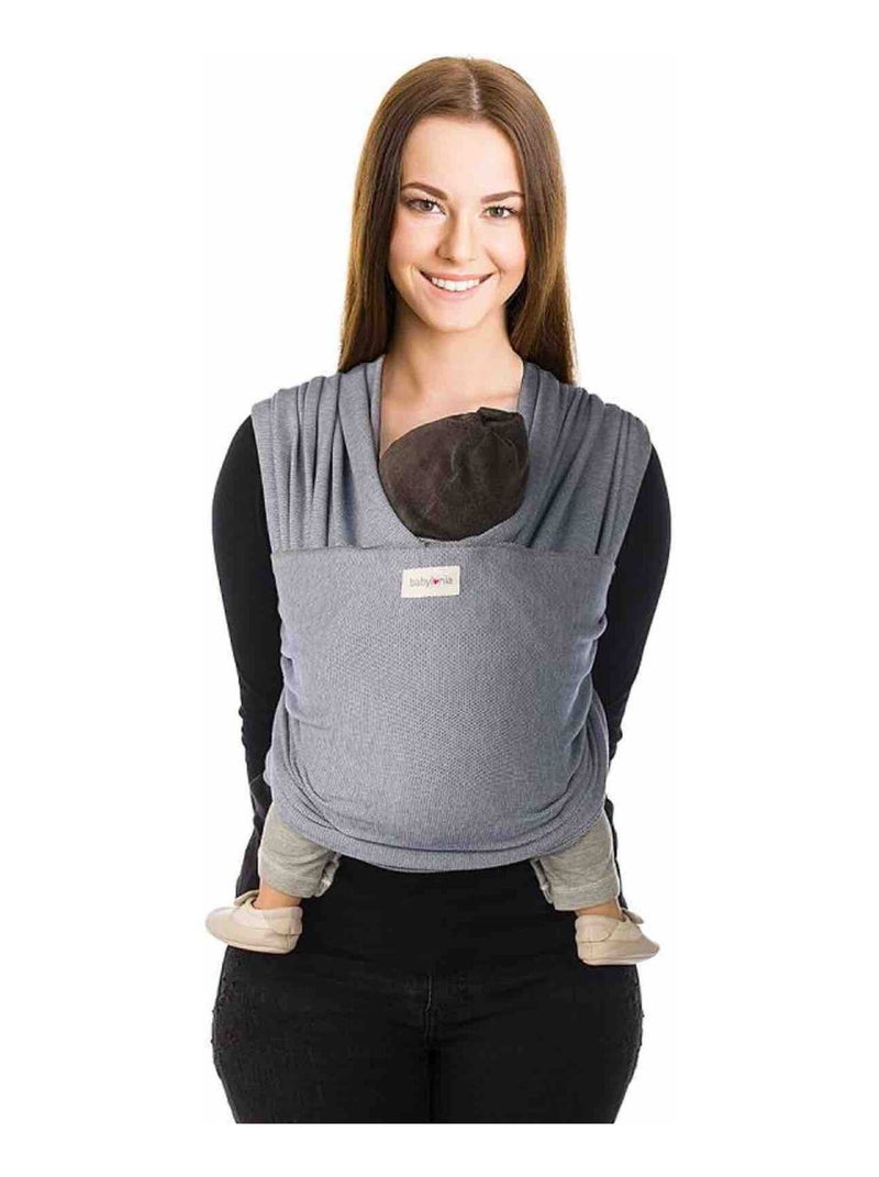 Écharpe de portage en coton biologique - Slen Jeans Bleu - Kiabi