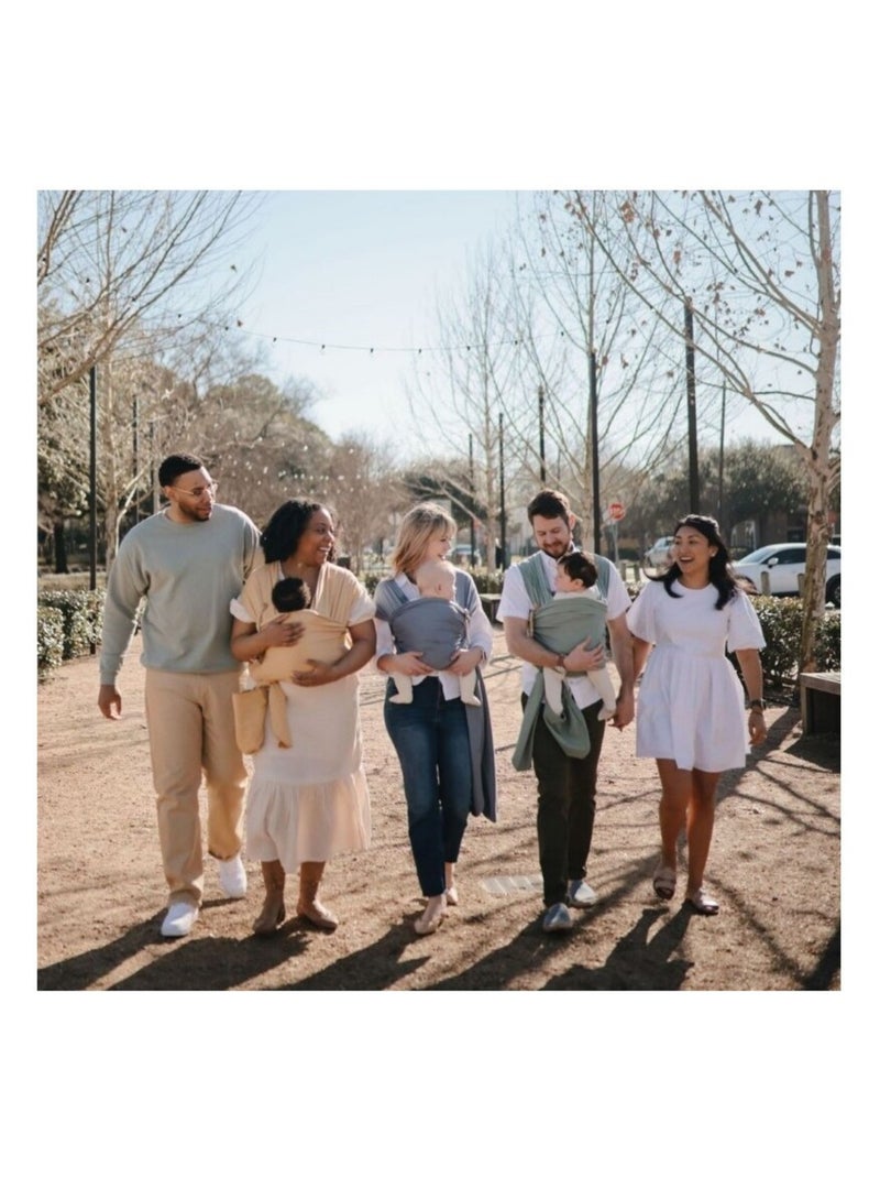 Echarpe de portage en coton Bleu - Kiabi