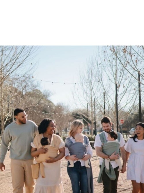 Echarpe de portage en coton - Kiabi